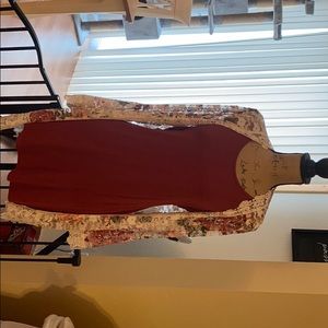 Size M dress, size small cardigan.